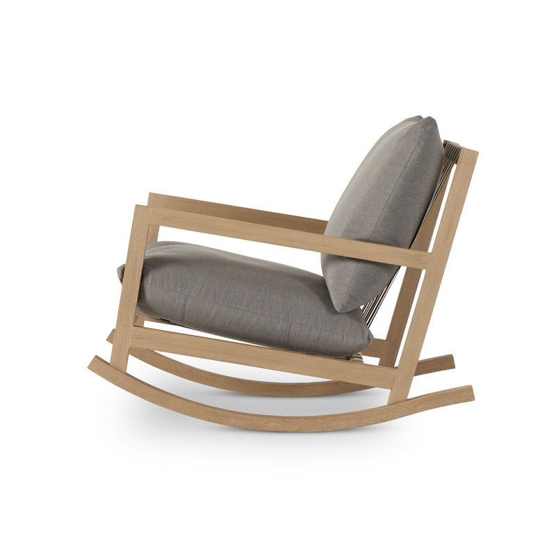 Aiken Outdoor Rocking Chair - Venao Charcoal