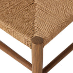 Ladder Back Outdoor Dining Chair - Textured Natural