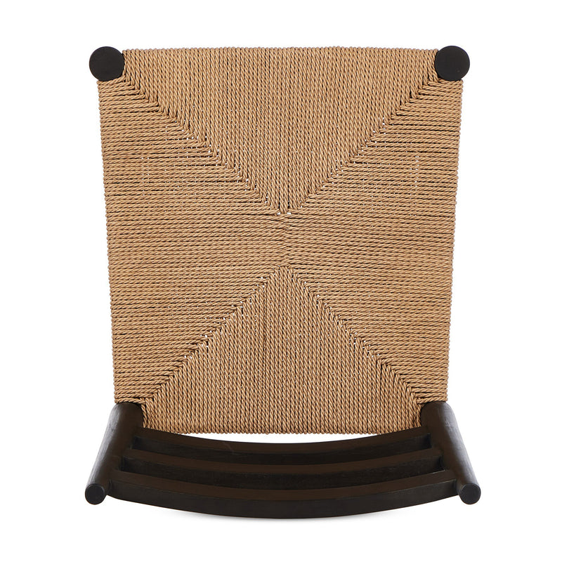 Ladder Back Outdoor Dining Chair - Textured Natural