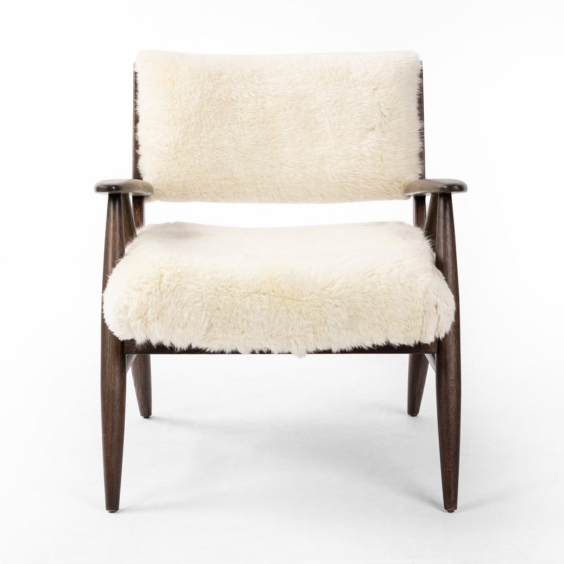 Papile Chair - Cream Shearling