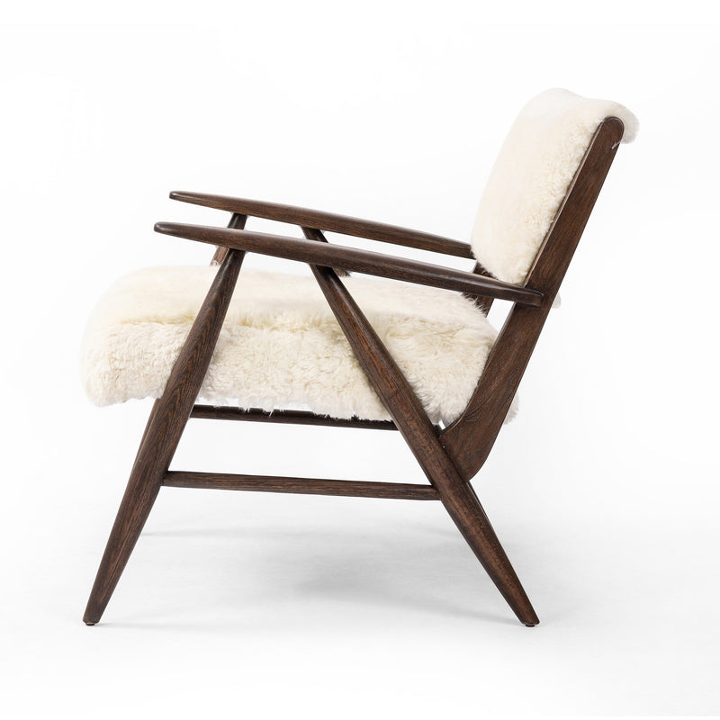 Papile Chair - Cream Shearling