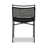 Wharton Outdoor Dining Chair - Black Rope