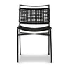 Wharton Outdoor Dining Chair - Black Rope