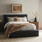 Quincy Bed - Lisbon Charcoal