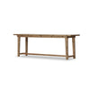 Flip Top Console Table - Toasted Ash