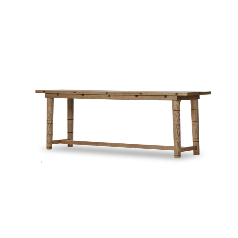 Flip Top Console Table - Toasted Ash