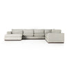 Colt 4-Piece Sectional - Aldred Silver