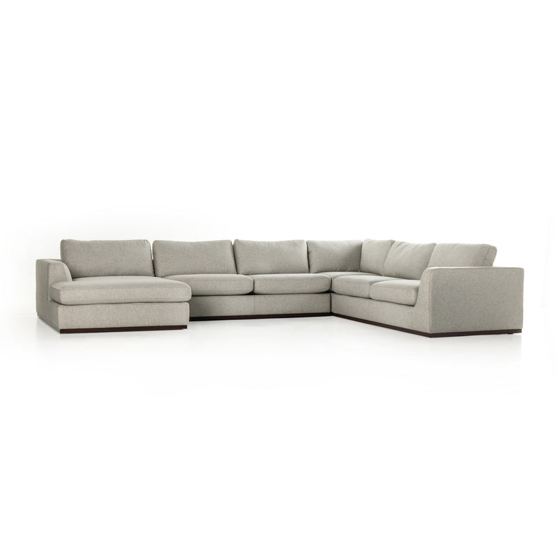 Colt 4-Piece Sectional - Aldred Silver