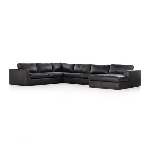 Colt 4-Piece Sectional - Heirloom Black