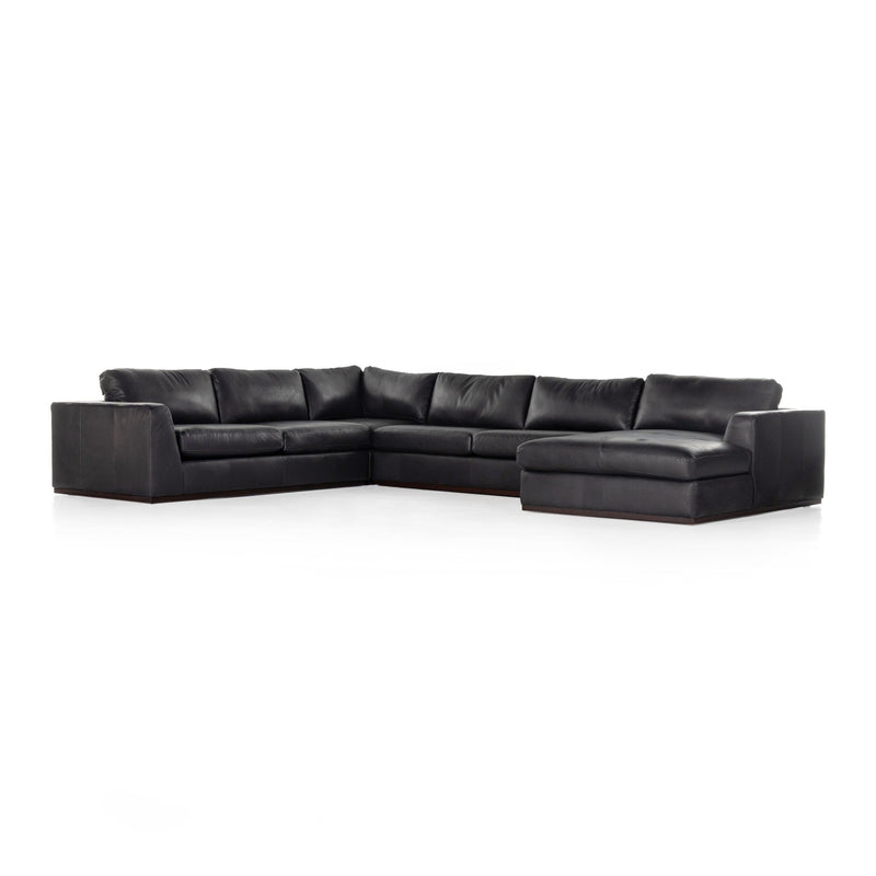 Colt 4-Piece Sectional - Heirloom Black