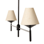 Dodie Linear Chandelier - Jet Black