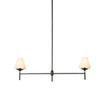 Dodie Linear Chandelier - Jet Black