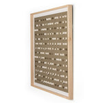 See Through Taupe by FH Art Studio - Natural 2.5 Maple