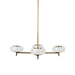 Tayden Chandelier - Antique Brass Iron