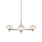 Tayden Chandelier - Antique Brass Iron