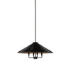 Siriano Chandelier - Antique Brass Iron