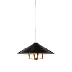 Siriano Chandelier - Antique Brass Iron