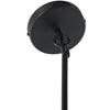 Grazia Small Pendant - Matte Black Plaster