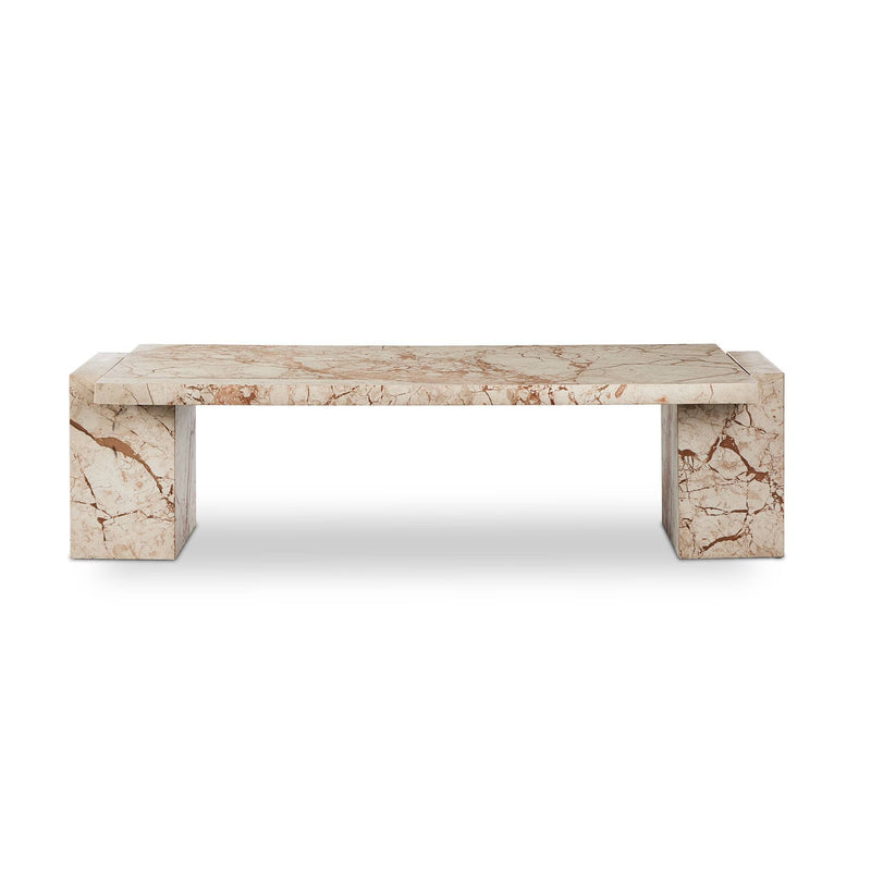 Romano Coffee Table - Desert Taupe Marble