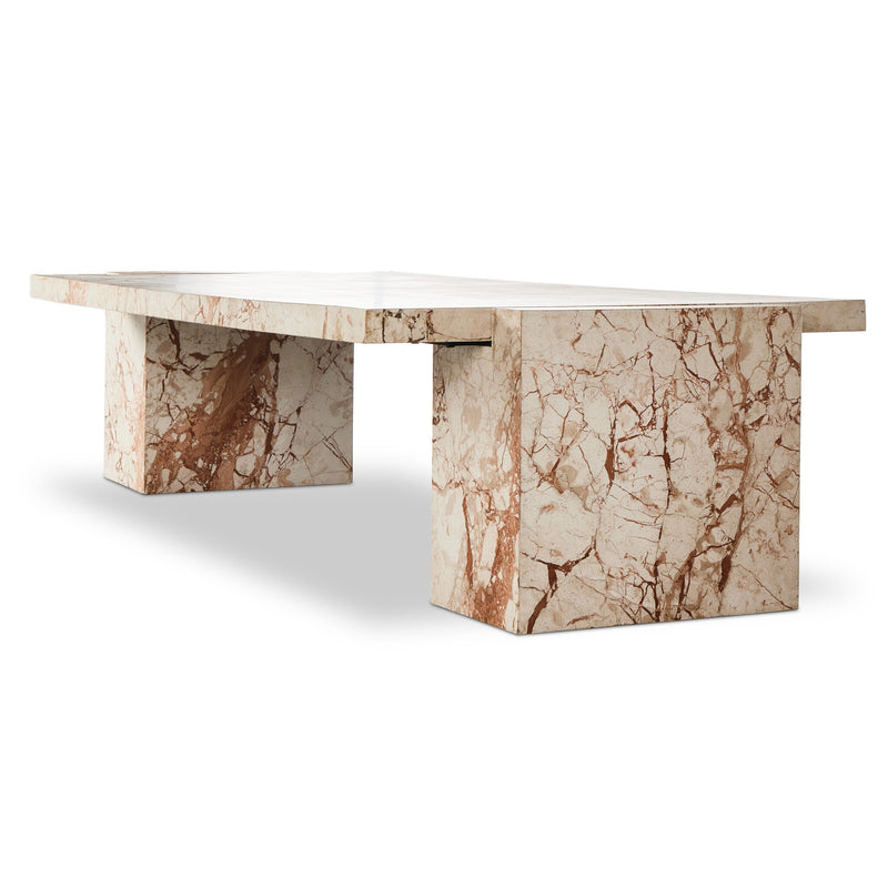 Romano Coffee Table - Desert Taupe Marble