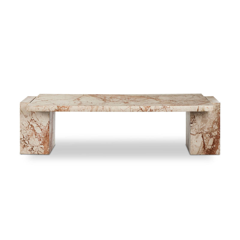 Romano Coffee Table - Desert Taupe Marble