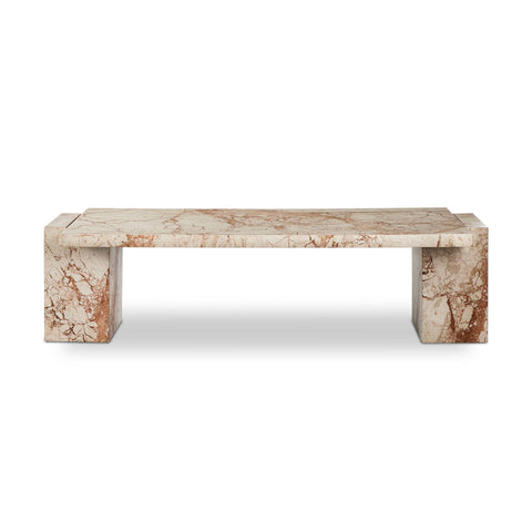 Romano Coffee Table - Desert Taupe Marble