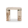 Romano End Table - Desert Taupe Marble