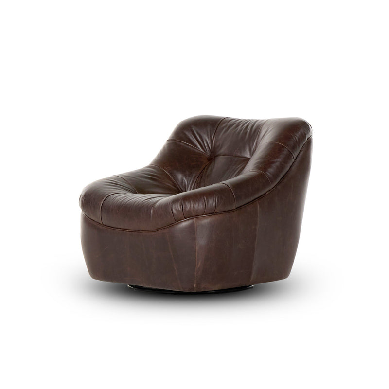 Farley Swivel Chair - Conroe Cigar