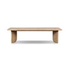 Joette Outdoor Coffee Table - Washed Brown-FSC