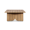 Joette Outdoor Coffee Table - Washed Brown-FSC