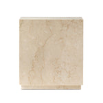 Oakland Square Outdoor End Table - Outdoor Cream Marble