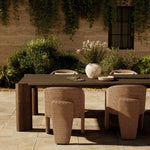 Soho Outdoor Dining Table - Stained Heritage Brown-FSC