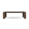 Soho Outdoor Dining Table - Stained Heritage Brown-FSC
