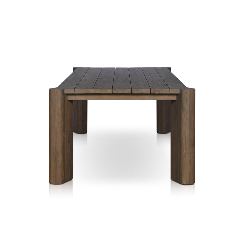 Soho Outdoor Dining Table - Stained Heritage Brown-FSC