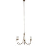 Darby Chandelier - Antique Brass Iron