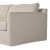 Hampton 2-Piece Slipcover Sectional - Evere Creme