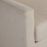 Hampton 2-Piece Slipcover Sectional - Evere Creme