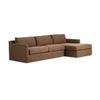 Hampton 2-Piece Slipcover Sectional - Antwerp Cafe