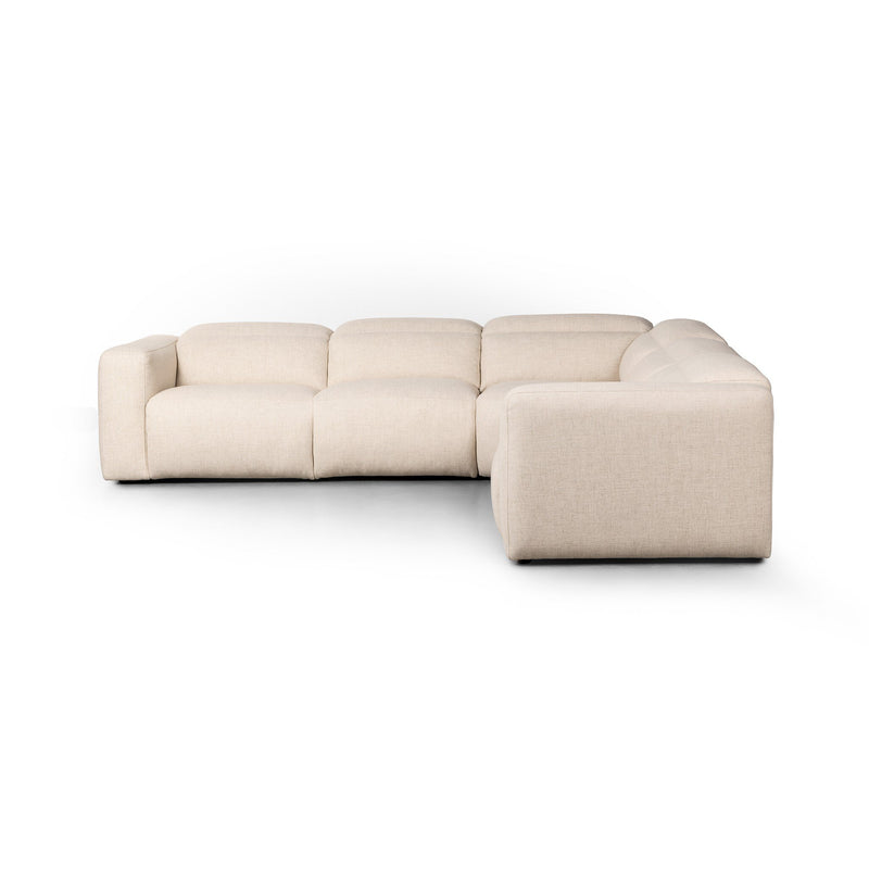 Radley Power Recliner 5-Piece Sectional - Antigo Natural