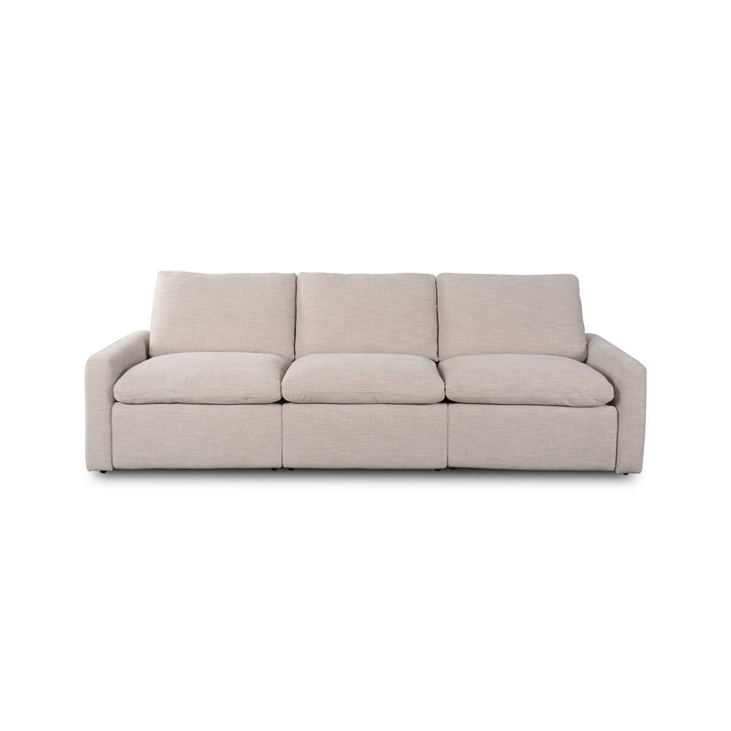 Tillery Power Recliner 3-Piece Sectional - Laken Stone