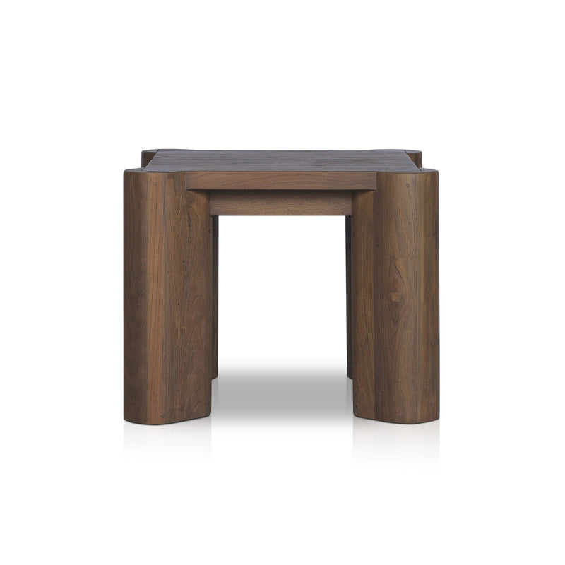 Soho Outdoor End Table - Stained Heritage Brown-FSC