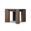 Soho Outdoor End Table - Stained Heritage Brown-FSC