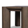 Soho Outdoor End Table - Stained Heritage Brown-FSC