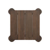 Soho Outdoor End Table - Stained Heritage Brown-FSC