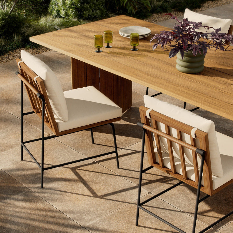 Crete Outdoor Dining Chair - Arashi Salt