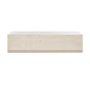 Oakland Outdoor Rectangular Coffee Table - Outdoor Cream Marble