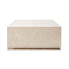 Oakland Outdoor Rectangular Coffee Table - Outdoor Cream Marble