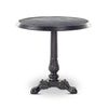 Iron Tea Table - Black Marble