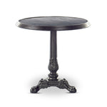 Iron Tea Table - Black Marble