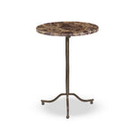 Sophie End Table - Garnet Marble